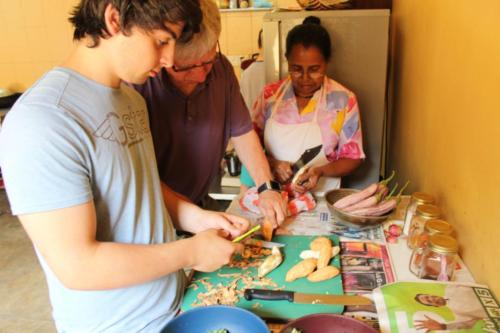 Interactive cookery demonstration